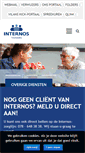 Mobile Screenshot of internosthuiszorg.nl
